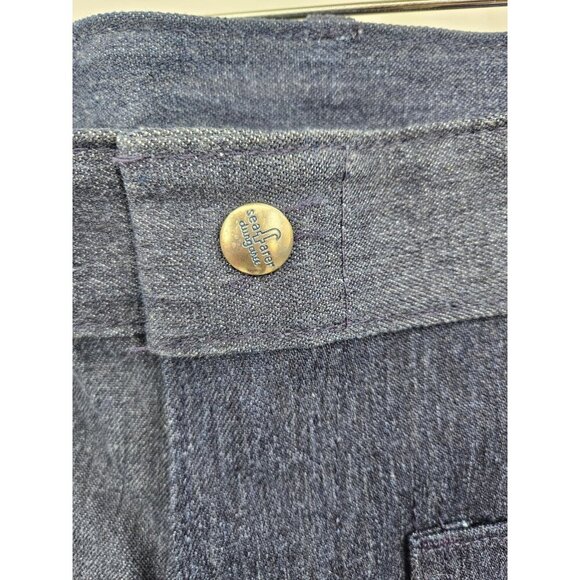 VTG Deadstock Seafarer Denim Utility Trousers Jeans Mens 32x32 Dungarees USA - Picture 5 of 11